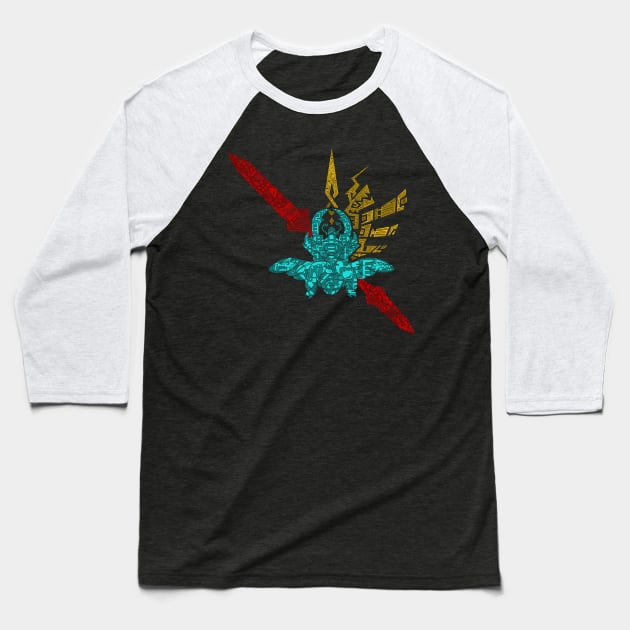 Monster Hunter Glaive Baseball T-Shirt by paintchips